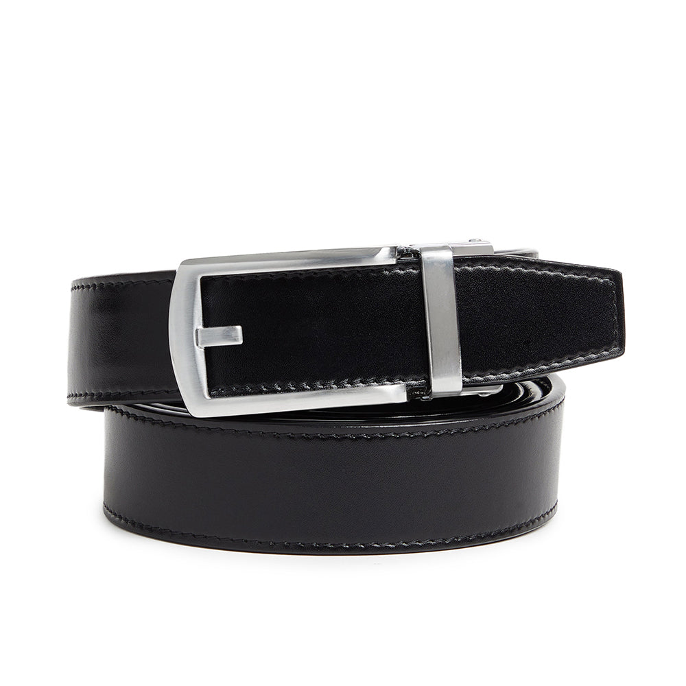 image Carlo Fellini Men's Leather Ratchet Belt