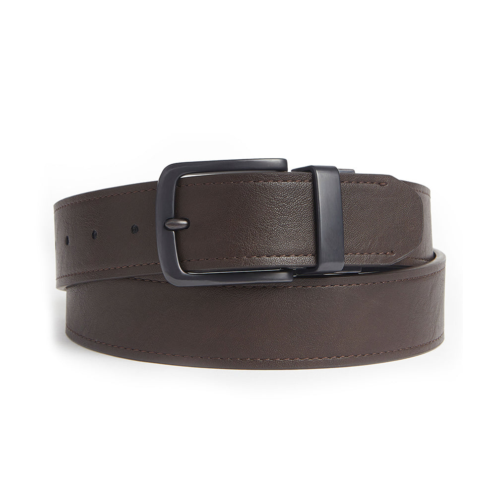 image Giorgio Brutini Casual Reversible Grainy Textured Leather Belt