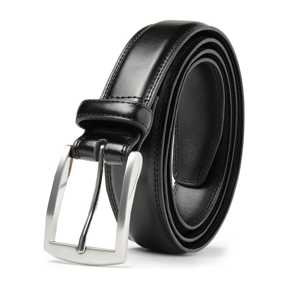Carlo Fellini Leather Dress Belt