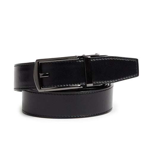 Carlo Fellini Men's Leather Ratchet Belt