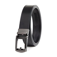 Carlo Fellini Men's Leather Ratchet Belt