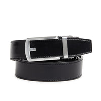 Carlo Fellini Men's Leather Ratchet Belt