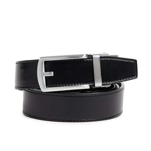 Carlo Fellini Men's Leather Ratchet Belt