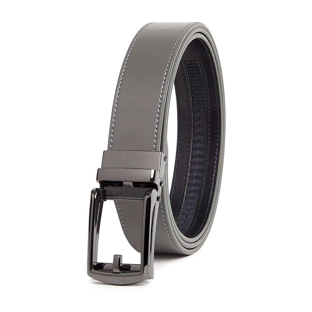 Carlo Fellini Men's Leather Ratchet Belt