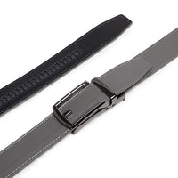 Carlo Fellini Men's Leather Ratchet Belt