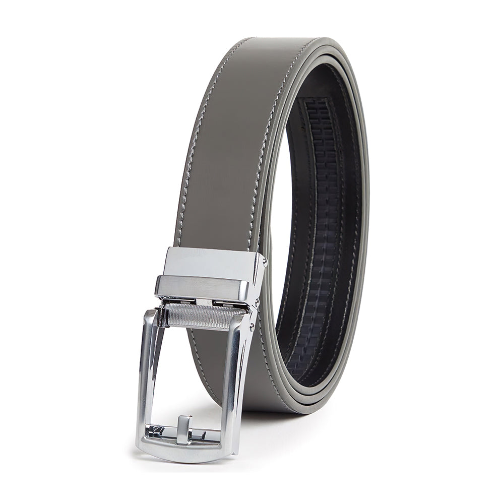 Carlo Fellini Men's Leather Ratchet Belt