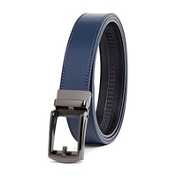 Carlo Fellini Men's Leather Ratchet Belt