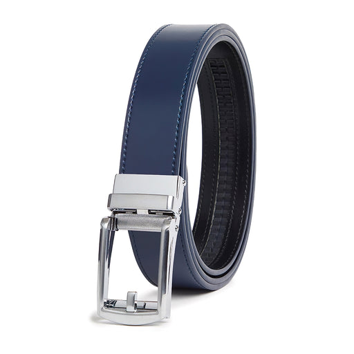 Carlo Fellini Men's Leather Ratchet Belt