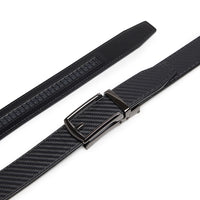 Carlo Fellini Men's Leather Ratchet Belt