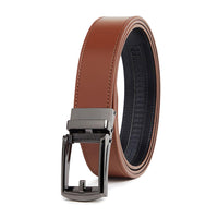 Carlo Fellini Men's Leather Ratchet Belt