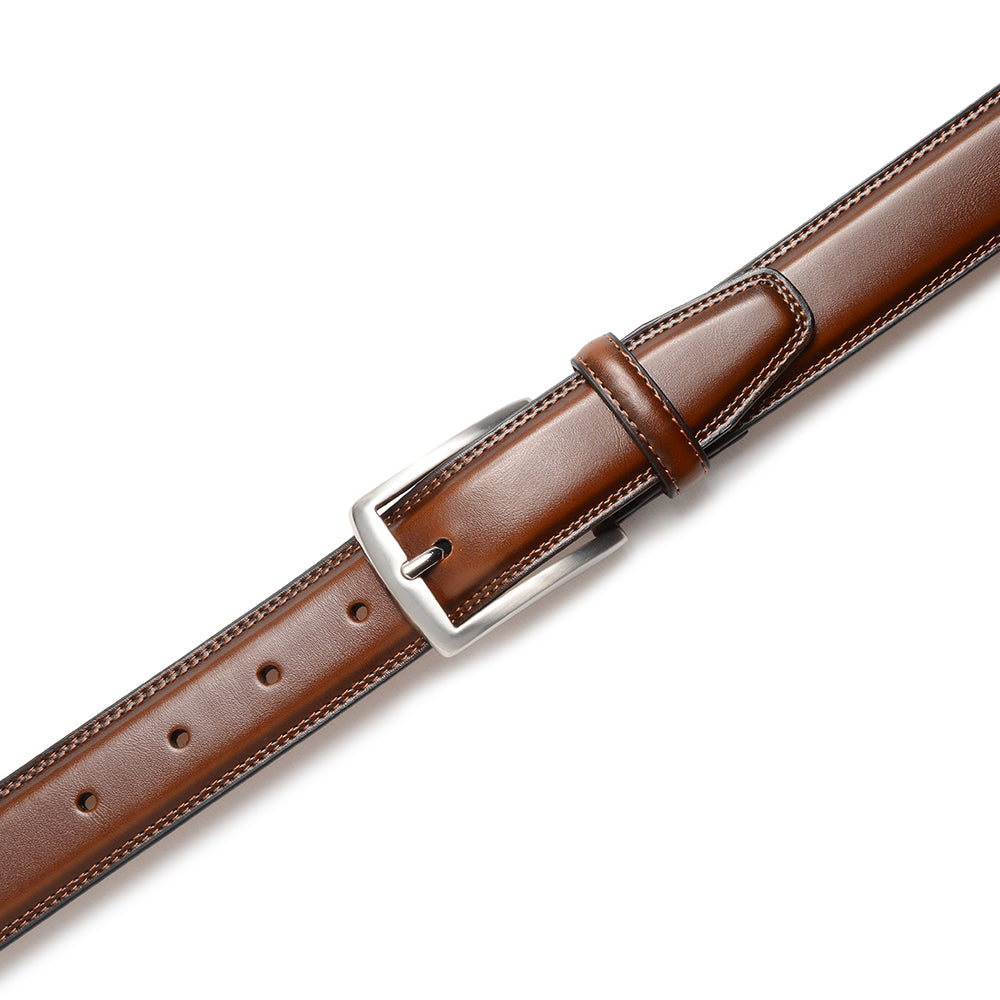 Carlo Fellini Leather Dress Belt