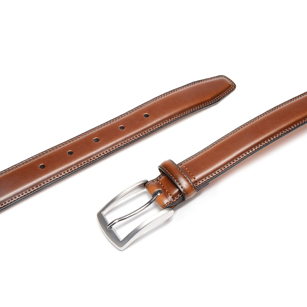 Carlo Fellini Leather Dress Belt