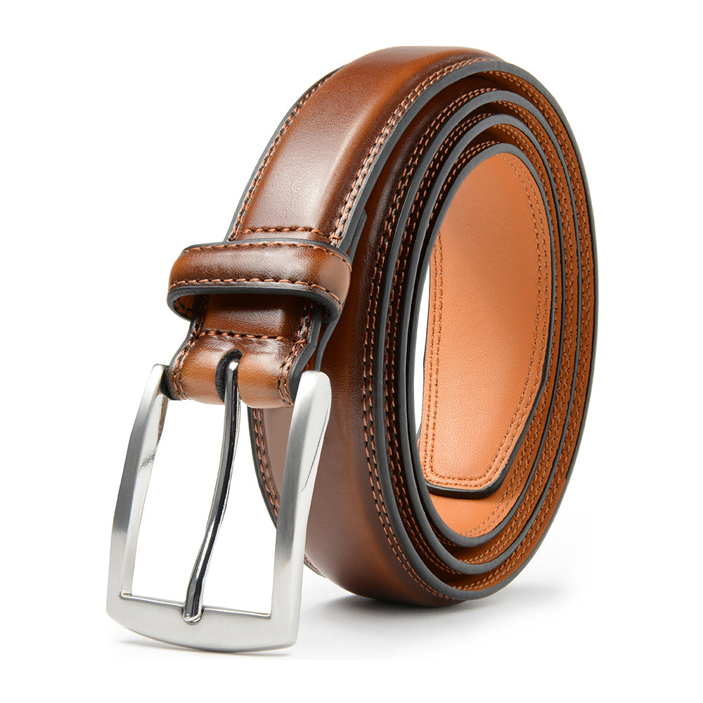 Carlo Fellini Leather Dress Belt