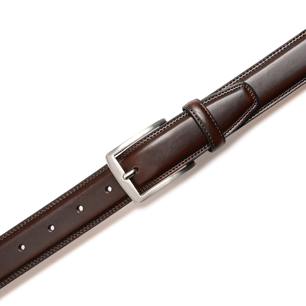 Carlo Fellini Leather Dress Belt