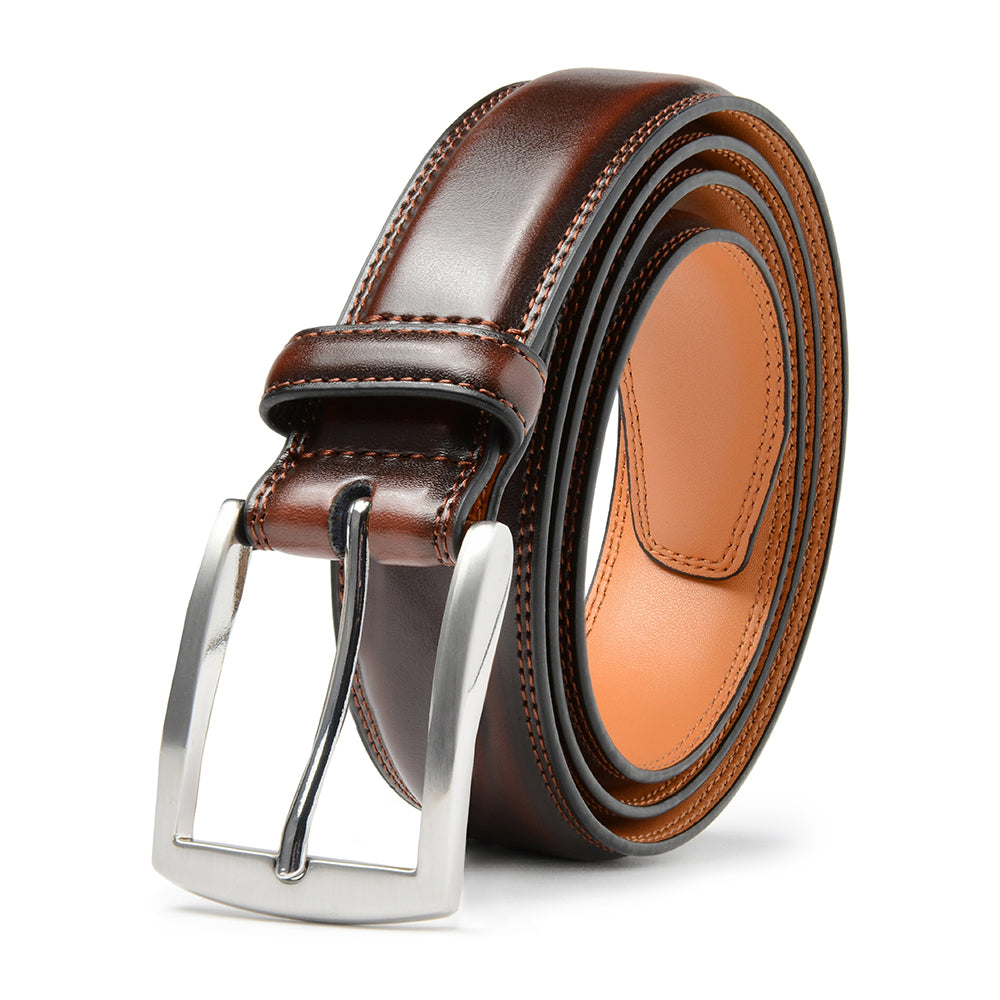 Carlo Fellini Leather Dress Belt