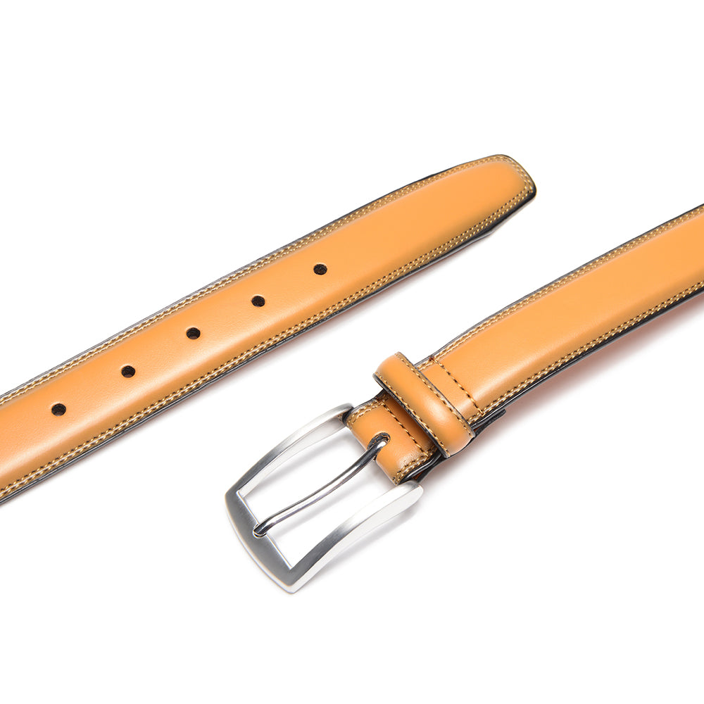 Carlo Fellini Leather Dress Belt
