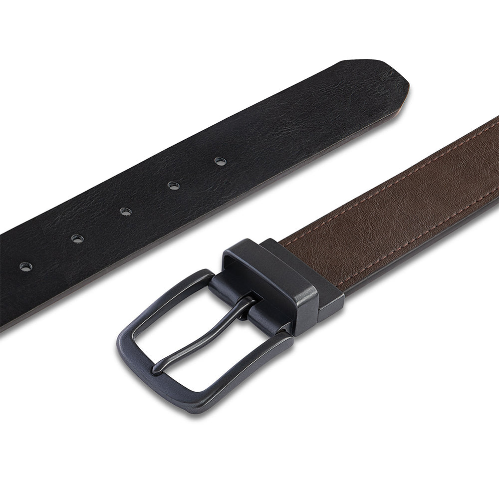 Giorgio Brutini Casual Reversible Grainy Textured Leather Belt