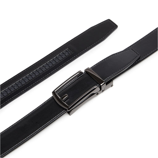 Carlo Fellini Men's Leather Ratchet Belt