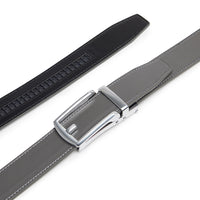 Carlo Fellini Men's Leather Ratchet Belt