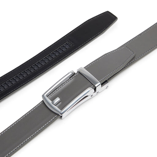 Carlo Fellini Men's Leather Ratchet Belt